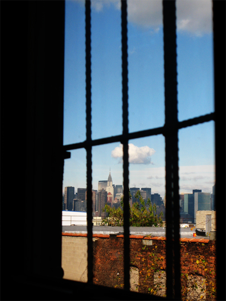 © Julie Chetaille | new york fall 2009 | Petit bonheur du matin : petit-déjeuner avec vue sur Manhattan