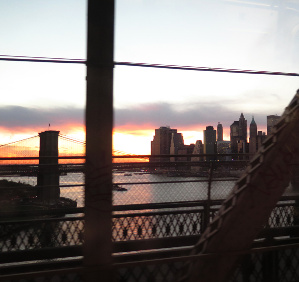 © Julie Chetaille | new york fall 2014 | Subway Sunset