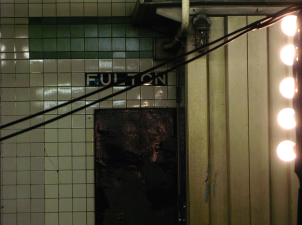 © Julie Chetaille | new york spring 2011 | In the subway starlight